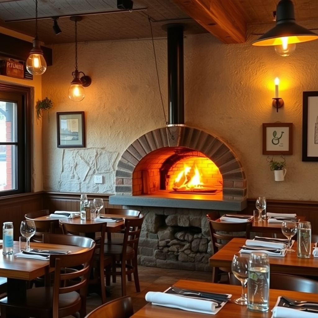 Salle de la pizzeria